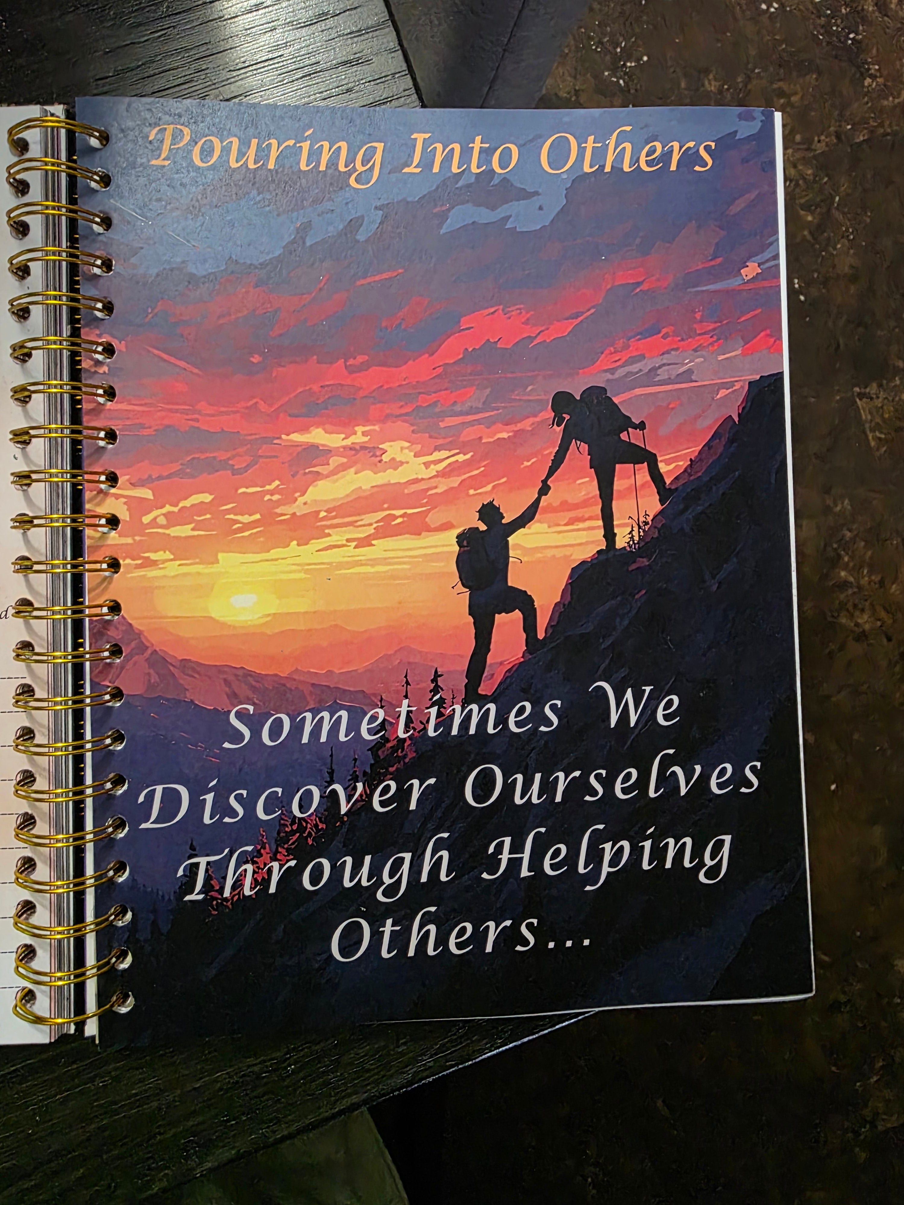 Journey to Serenity- An interactive scratch off Wellness Journal