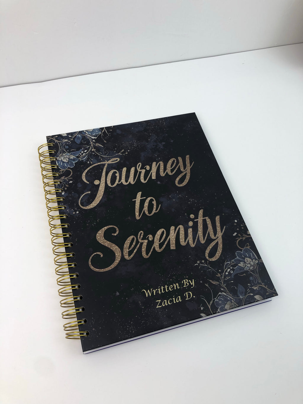 Journey to Serenity- An interactive scratch off Wellness Journal